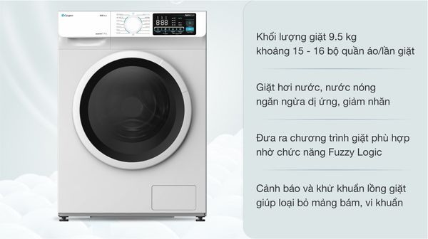 Thiết kế máy giặt Casper