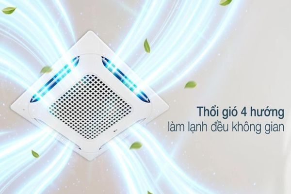 Để đảm bảo hiệu quả làm lạnh, hãy chọn công suất lớn hơn nếu phòng có trần cao hơn bình thường.