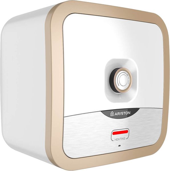 Thép không gỉ được sử dụng bởi Ariston có khả năng chống ăn mòn và có lớp men chống bám cặn trong bình chứa nước.
