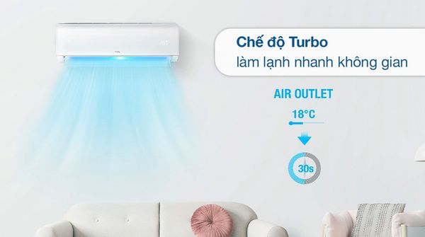 Chế độ turbo điều hòa TCL