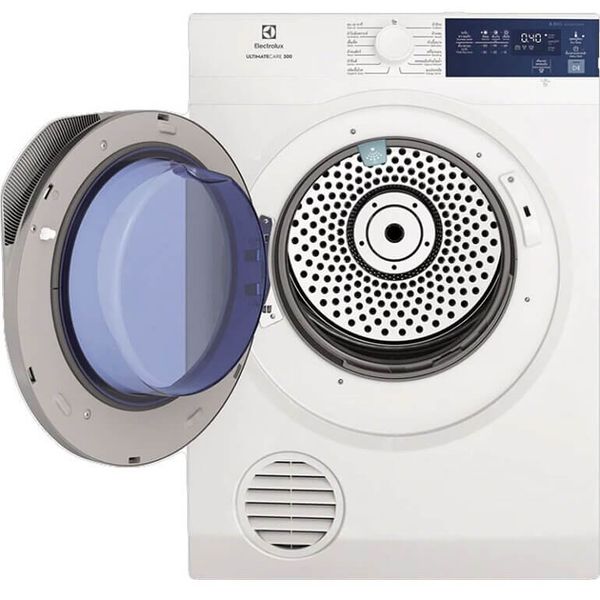 EDC904BEWA có bảng điều khiển cảm ứng hiện đại dễ sử dụng và có màn hình LED để theo dõi các thông số sấy.