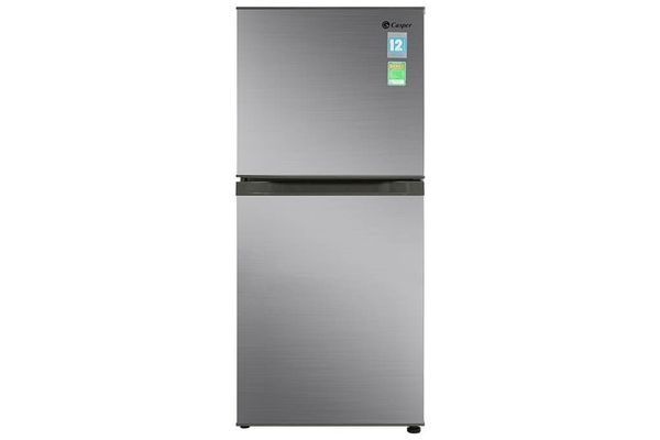 Tủ lạnh Casper TC-320V có ba cánh và có ngăn mát ở dưới và ngăn đông ở trên.