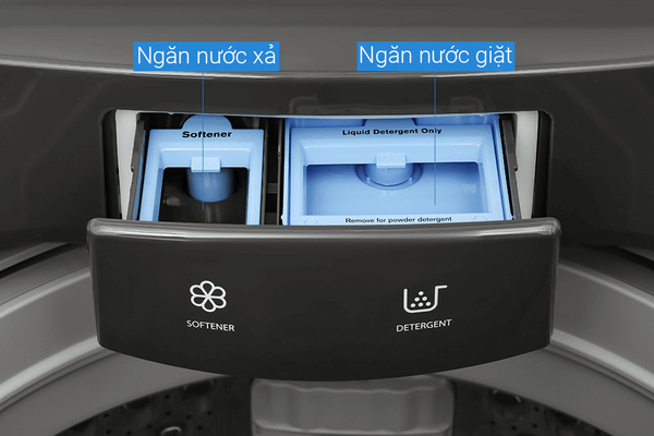 Máy giặt Toshiba Inverter AW-DUM1600LV(SG) có công nghệ giặt 3D Power Wash, tạo ra dòng nước xoáy mạnh mẽ và đồng đều