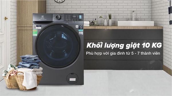 Máy giặt Electrolux inverter 10Kg cửa ngang EWF1024P5SB Đánh Giá Từ Người Dùng: