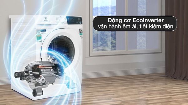 Máy giặt Electrolux inverter 10Kg EWF1024D3WB Chăm sóc Quần áo và Môi trường