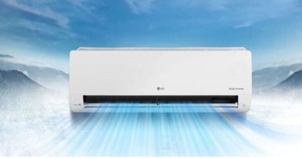 Điều hòa LG V10ENF sử dụng công nghệ inverter, giúp máy điều hòa tiết kiệm điện tối ưu và duy trì hiệu suất làm lạnh ổn định