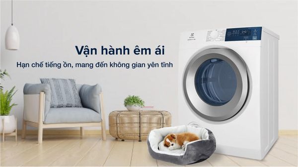 Máy sấy quần áo Electrolux 8.5 kg EDS854J3WB đa chức năng