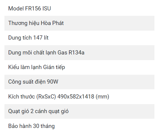 Tủ lạnh Funiki FR156ISU 147 lít đa chức năng