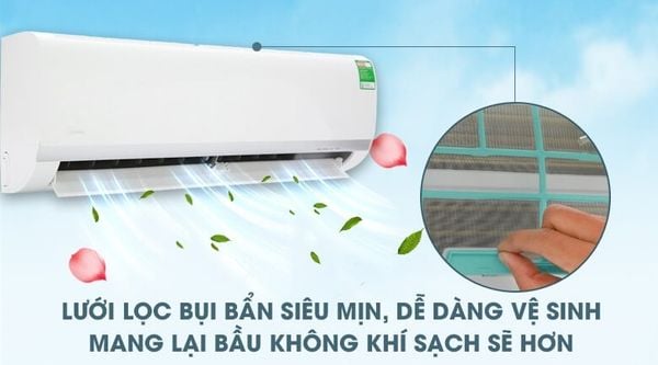 Điều hòa Midea 9000BTU 1 chiều MSAFIII-10CRN8 hiện đại