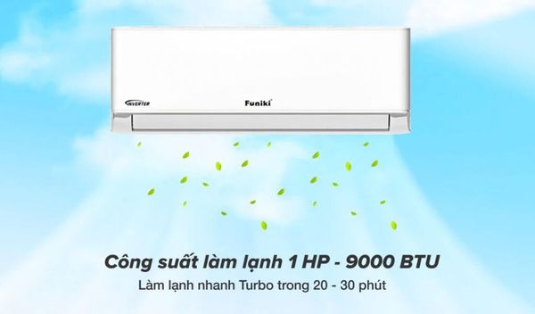 Công nghệ inverter là một tính năng nổi bật của Funiki HSH24TMU