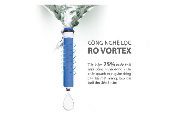 Máy Lọc Nước Kangaroo Waterfall KG10W1 10 Lõi Công nghệ Màng RO Vortex