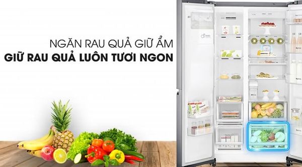 Tủ lạnh LG Inverter sử dụng công nghệ inverter tiên tiến giúp tiết kiệm năng lượng đồng thời duy trì khả năng làm lạnh ổn định.