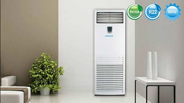 Điều hòa Mitsubishi Heavy SRK/SRC36YXA-S có tủ đứng gọn gàng và thiết kế hiện đại.
