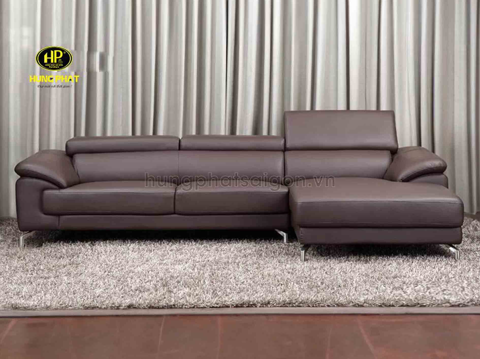 sofa da phòng khách HD-22