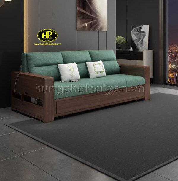 sofa giường gỗ cao cấp