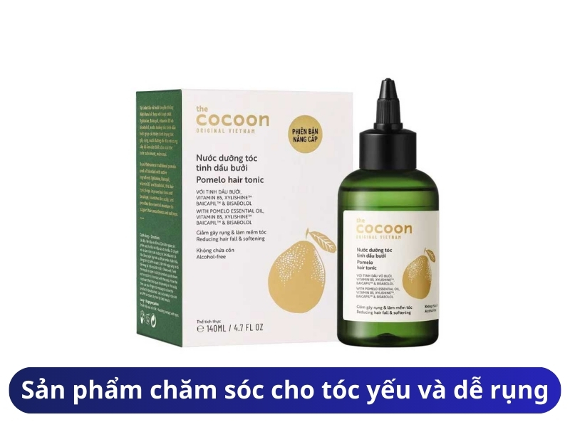 Sản phẩm chăm sóc cho tóc yếu và dễ rụng