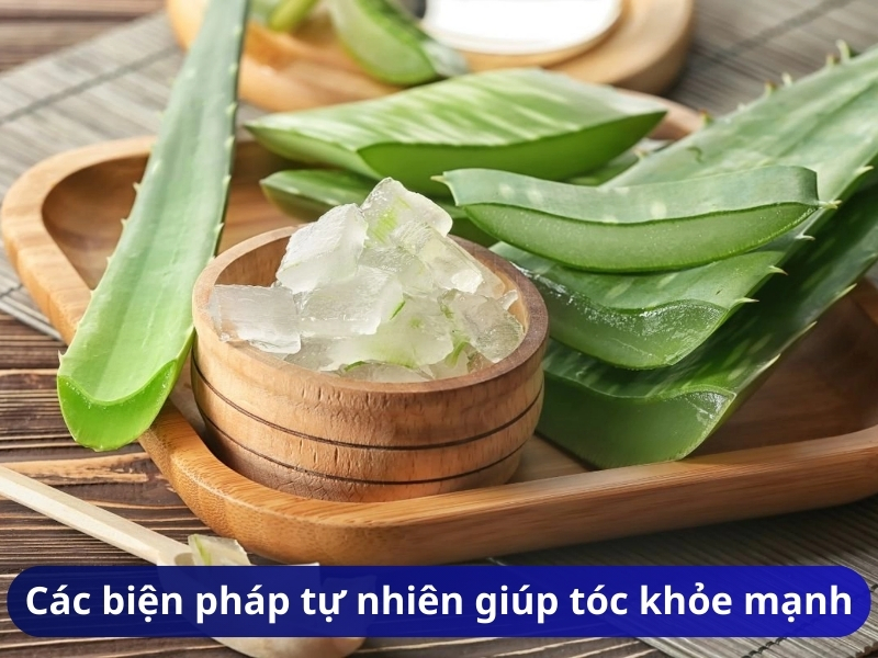 Các biện pháp tự nhiên giúp tóc khỏe mạnh