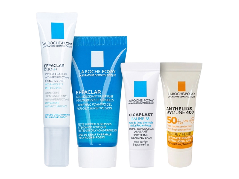 Bộ mỹ phẩm phục hồi da La Roche-Posay Hyalu B5 Serum