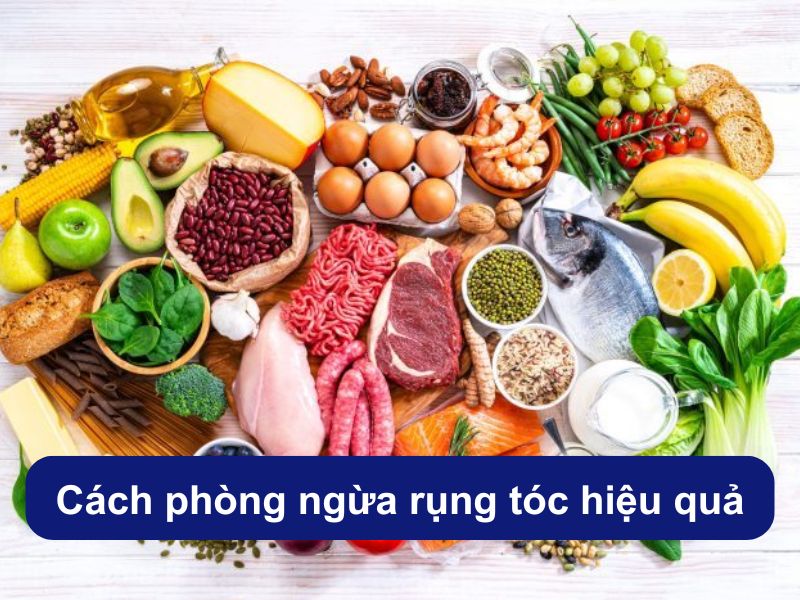 Cách phòng ngừa rụng tóc hiệu quả