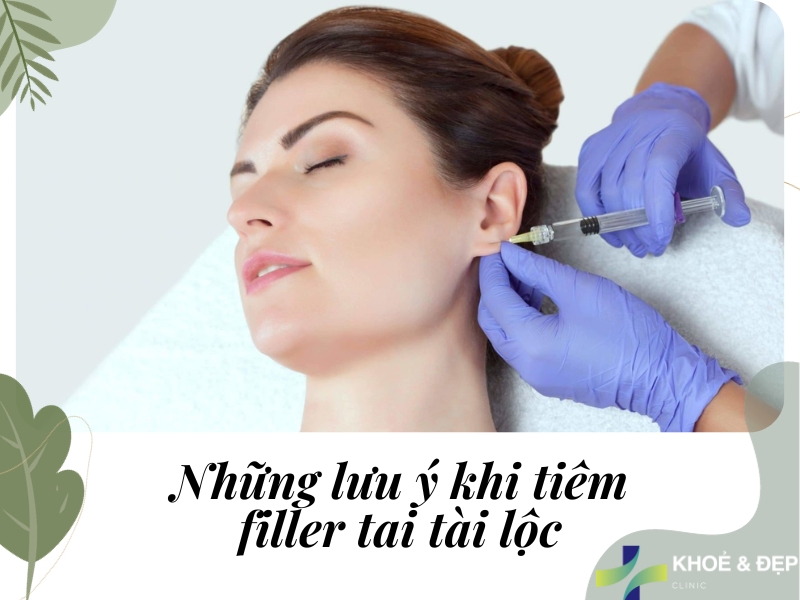 Những lưu ý khi tiêm tai tài lộc