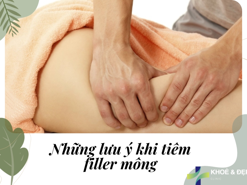 Những lưu ý khi tiêm filler mông