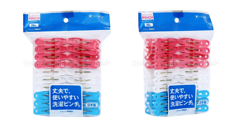 PONYKASEI - Kẹp quần áo 3 màu