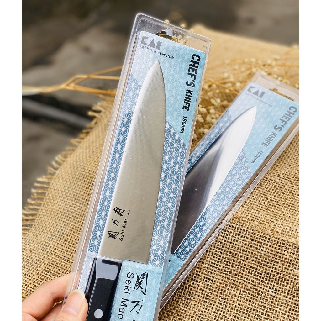 KAI - Dao Nhà Bếp Sekimanju Chef's 18cm