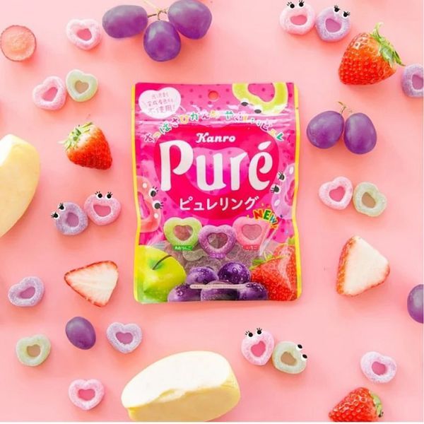 kẹo trái cây Kanro Nhật Bản 63g