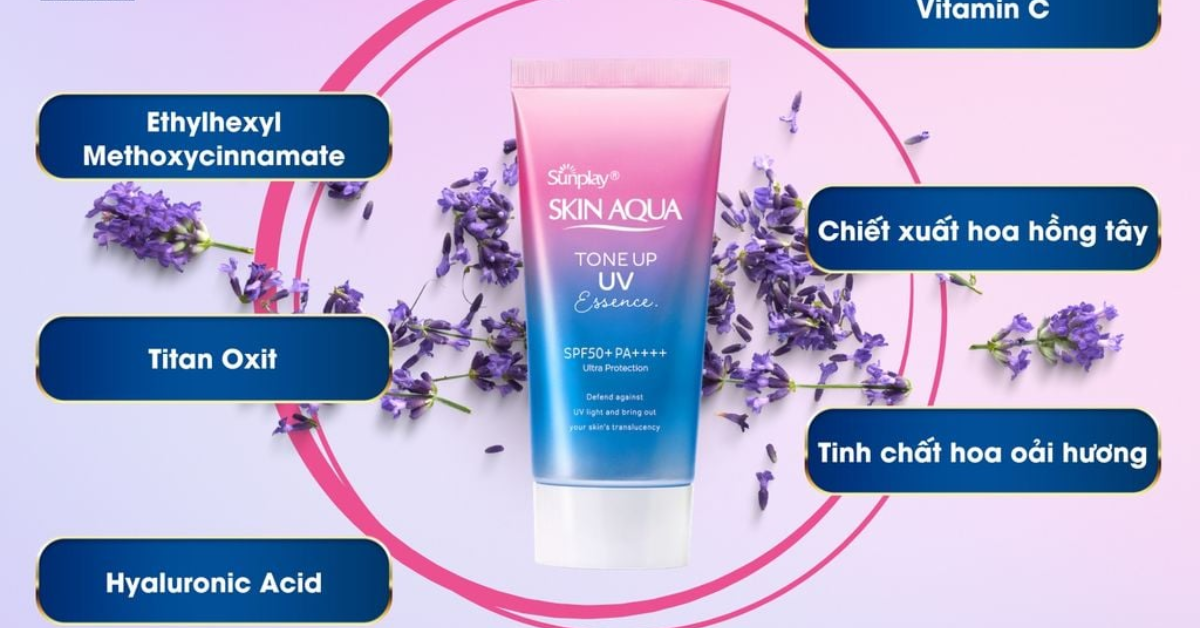 Skin Aqua Tone Up UV Essence (Lavender/Mint/Rose)