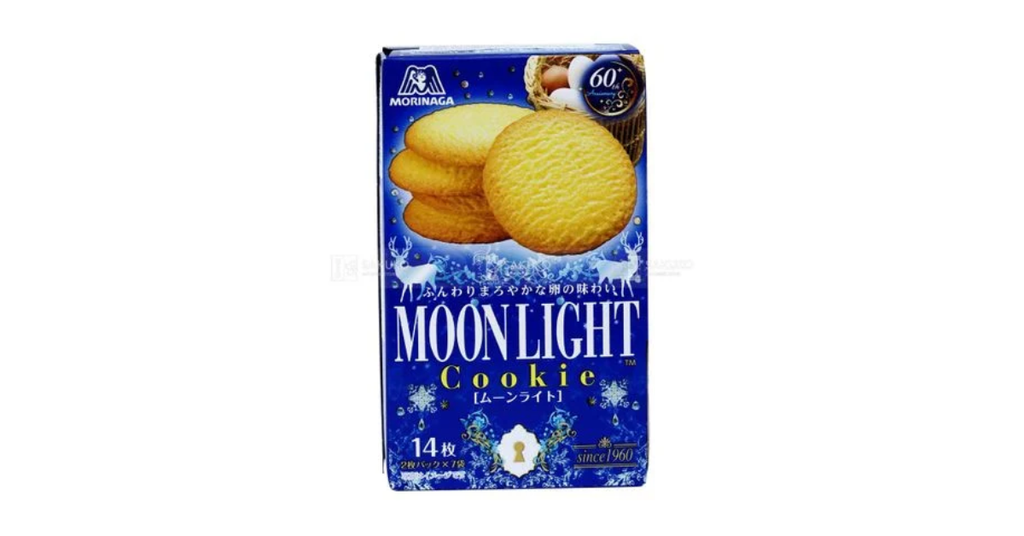 MORINAGA Bánh quy Moon Light vị trứng 14 chiếc
