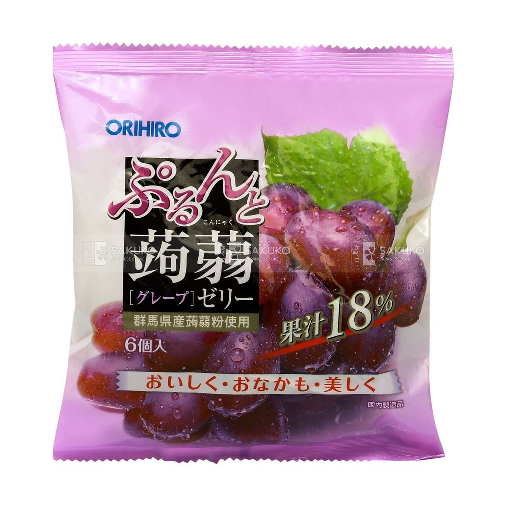 Thạch mềm vị nho tím ORIHIRO