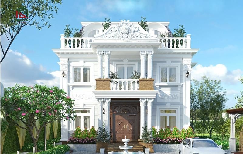 Top 5 mẫu biệt thự cổ điển được ưa chuộng nhất hiện nay