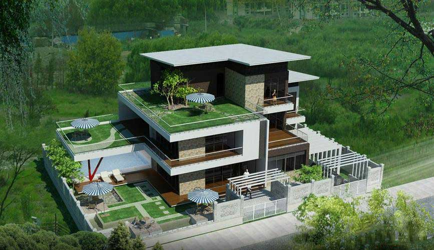 Những mẫu thiết kế biệt thự chuẩn đô thị đang thịnh hành