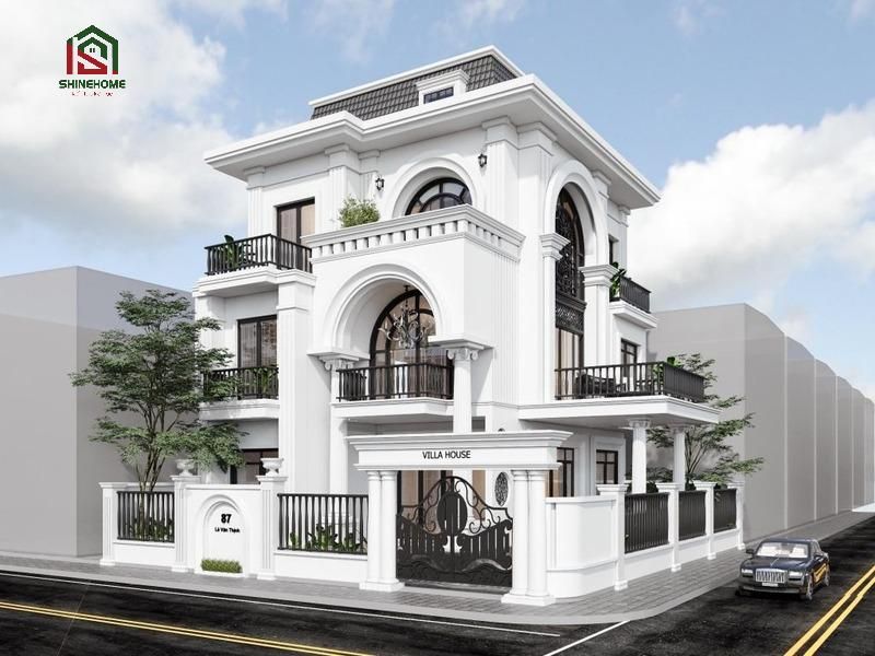 Dịch vụ thiết kế thi công biệt thự cao cấp chất lượng hàng đầu từ Shine Home