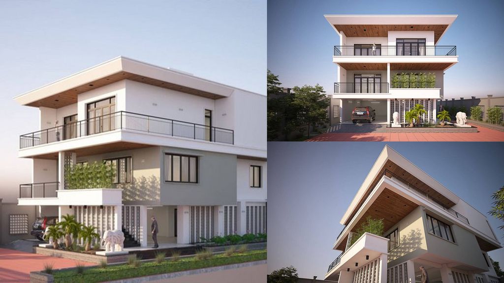 Xu hướng thiết kế biệt thự hiện đại năm 2025