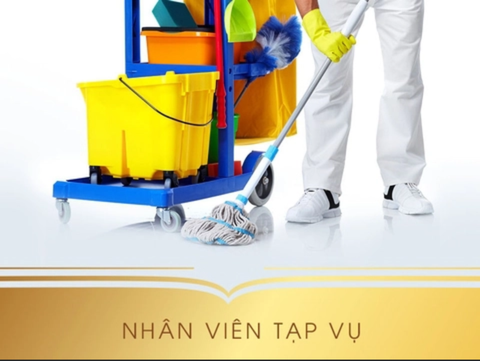 TUYỂN DỤNG NHÂN VIÊN TẠP VỤ