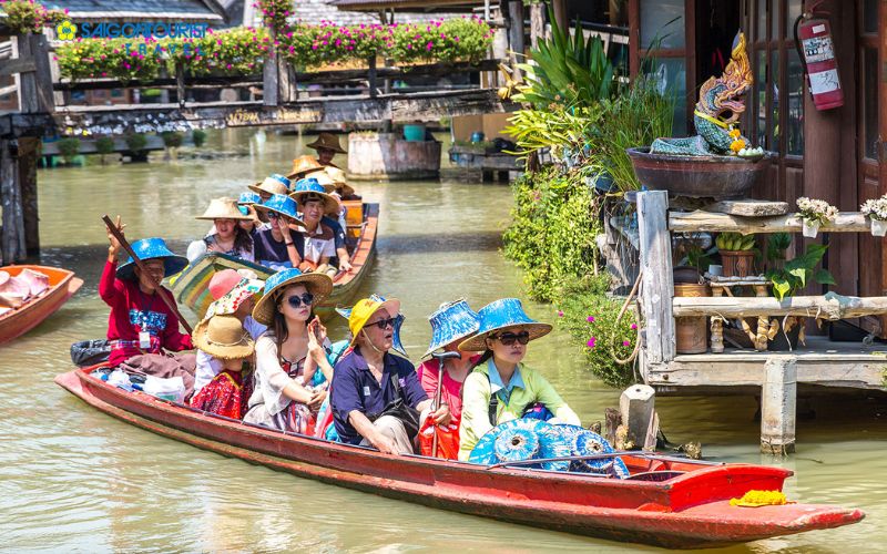 Chợ nổi bốn miền Thái Lan