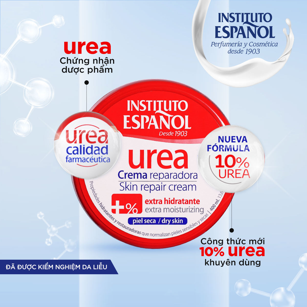 Kem dưỡng ẩm Instituto Espanol Urea Skin Repair Cream 10% Urea