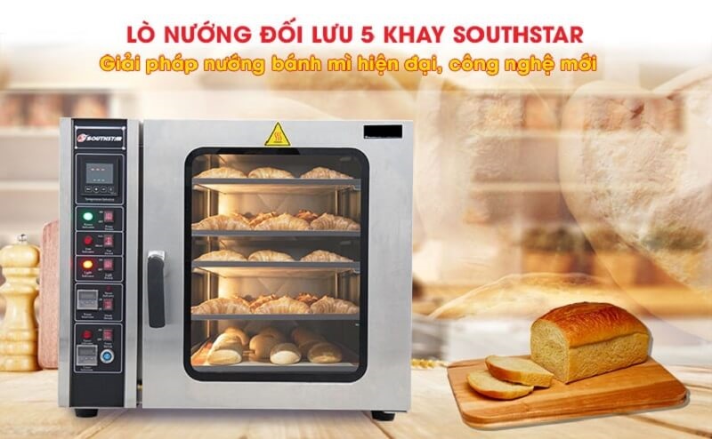 giá lò nướng bánh mì đối lưu 10 khay