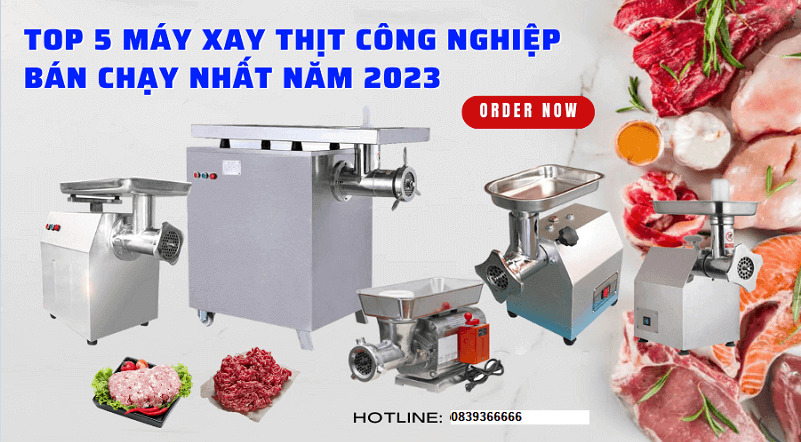 máy xay thịt công nghiệp