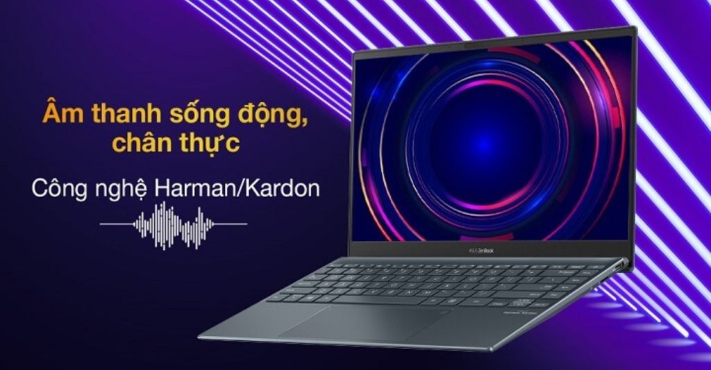 Laptop Asus âm thanh tốt nhờ tích hợp công nghệ SonicMaster độc quyền