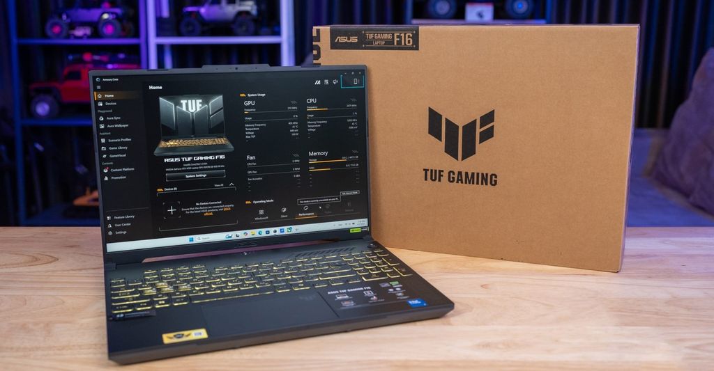 ASUS TUF F16 FX607VU-RL045W cấu hình mạnh có thể vừa học vừa chơi game