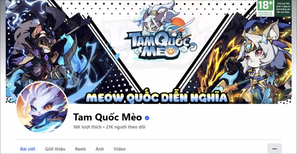 theo dõi fanpage tam quốc mèo để tìm thêm mã code