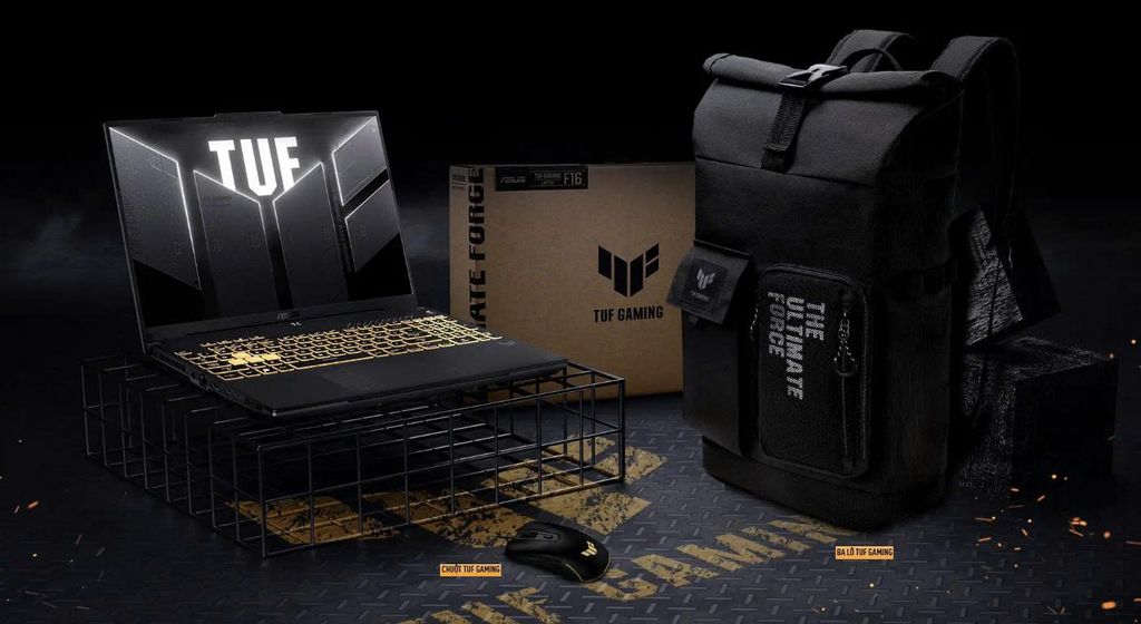Laptop Gaming Asus TUF F16 FX607VJ-RL034W tích hợp AI