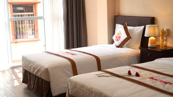 khách sạn the rice - phòng mới - an toàn - hiện đại