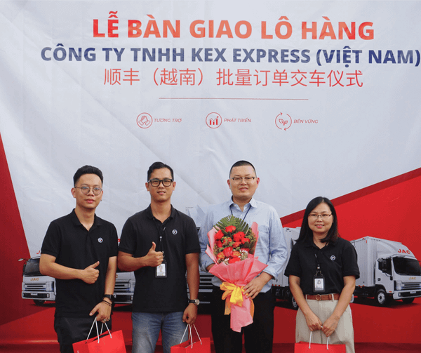 JAC VIỆT NAM VÀ KEX EXPRESS HỢP TÁC CHIẾN LƯỢC