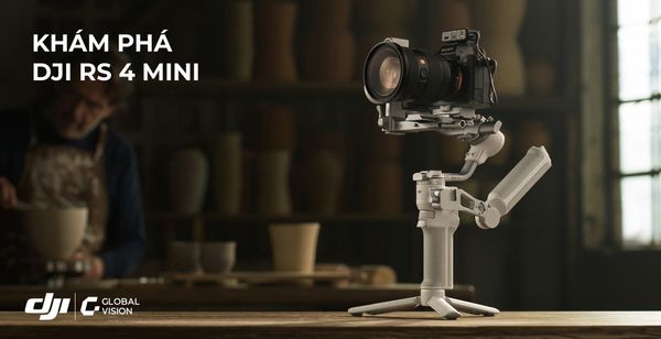 Ghi hình linh hoạt cùng RS 4 Mini