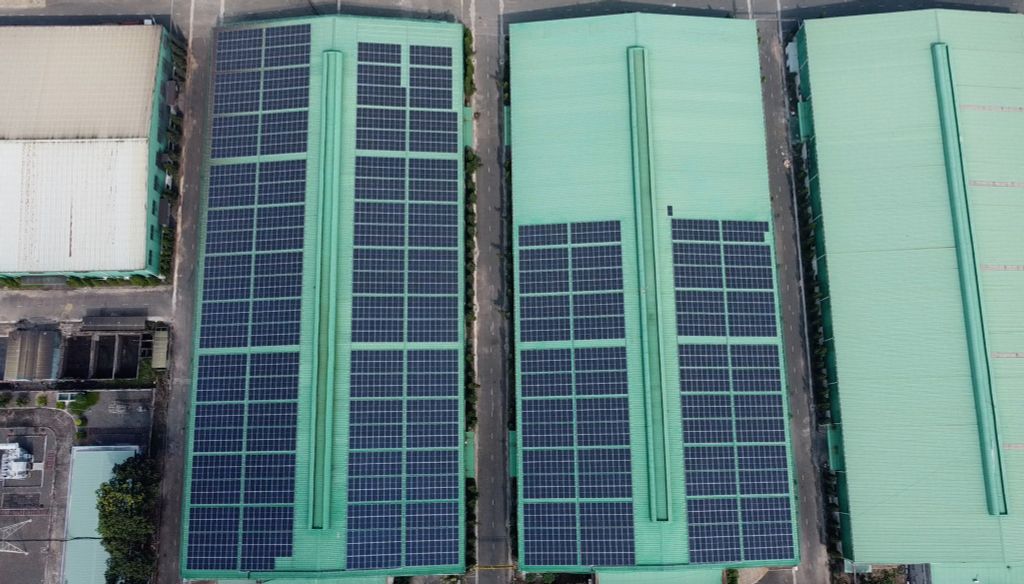 Dự án điện mặt trời 1.153 Kwp - Nhà máy Việt Tiến Đông Á