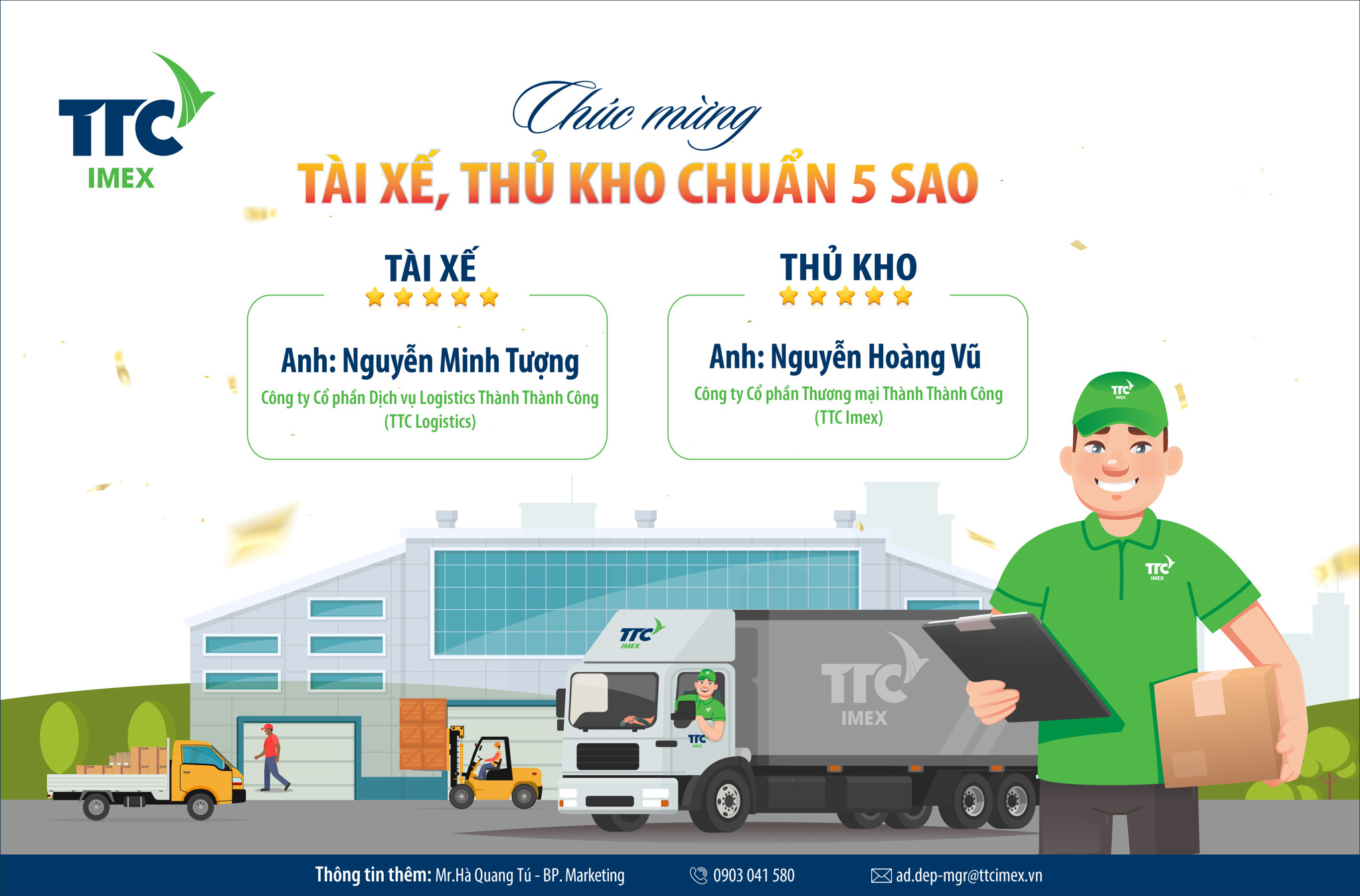 Chương Trình Thi Đua “Tài Xế, Thủ Kho Chuẩn 5 Sao” Năm 2025