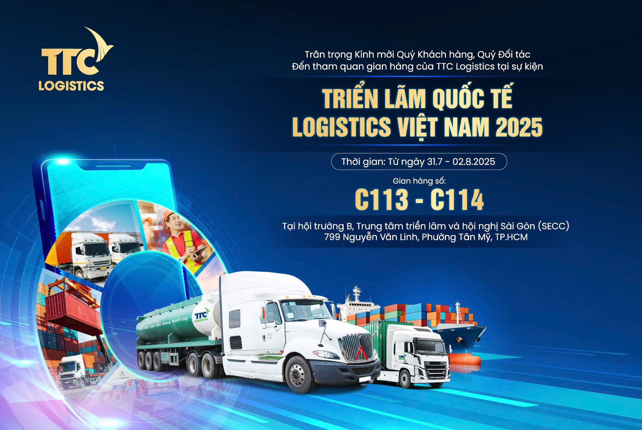 TTC LOGISTICS VINH DỰ THAM GIA TRIỂN LÃM QUỐC TẾ LOGISTICS VIỆT NAM (VILOG) 2025